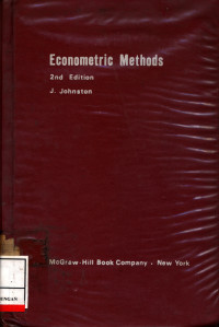 Econometric Methods