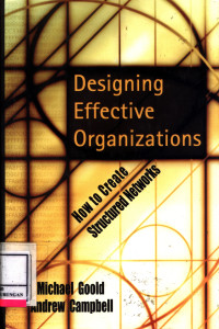 Designing Effective Organizations :  How To Create Structured Networks