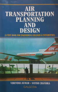 Air Transportation Planning And Design / Virendra Kumar