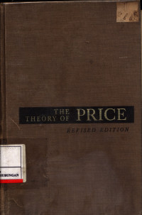 The Theory Of Price