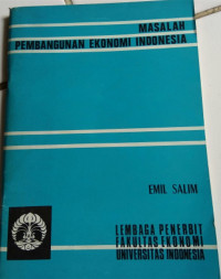 Masalah Pembangunan Ekonomi Indonesia