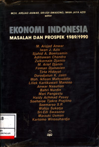 Ekonomi Indonesia :  Masalah Dan Prospek 1989/1990