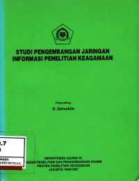 Studi Pengembangan Jaringan Informasi Penelitian Agama