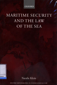 Maritime Security And The Law Of The Sea