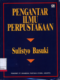 Pengantar Ilmu Perpustakaan