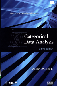 Categorical Data Analysis