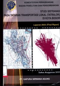 Studi Sistranas Pada Tataran Transportasi Lokal (Tatralok) Di Kota Bogor