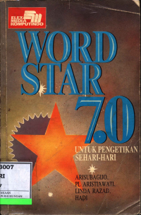 Word Star 7.0 Untuk Pengetikan Sehari-Hari