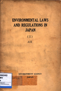 Environmental Laws And Regulations In Japan (Ii) Air