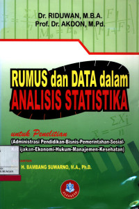 Rumus Dan Data Dalam Analisis Statistika