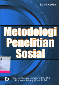 Metodologi Penelitian Sosial