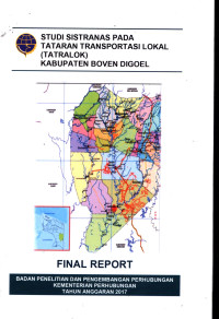 Studi Sistranas Pada Tataran Transportasi Lokal (Tatralok) Kabupaten Boven Digoel