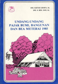 Undang-Undang Pajak Bumi Dan Bangunan & Bea Meterai