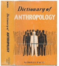 Dictionary Of Anthropology