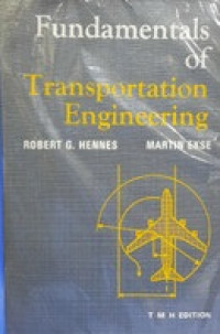 Fundamentals Of Transportation Engineering