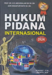 Hukum Pidana Internasional