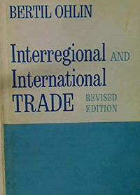 Interregional And International Trade