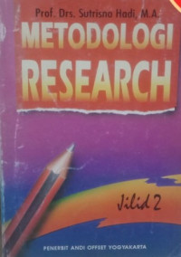 Metodologi Research :  Jilid 2