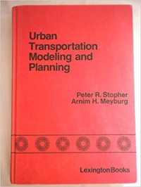 Urban Transportation Modeling And Planning